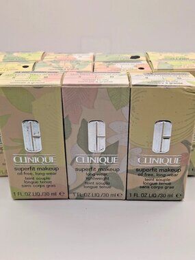 Clinique Superfit Makeup Full Size 1 oz DISCONTINUED NIB Choose Shade!